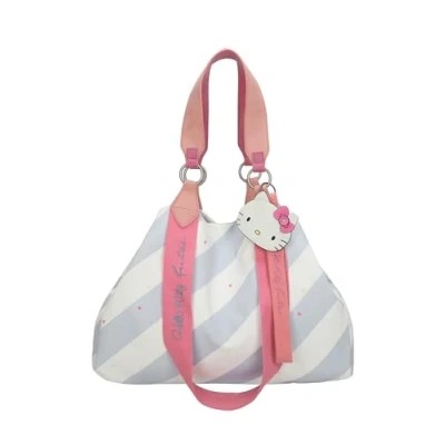Afbeelding van fritzi aus Preußen Izzy Medium Hello Kitty Canvas Shopper Tas 42 cm