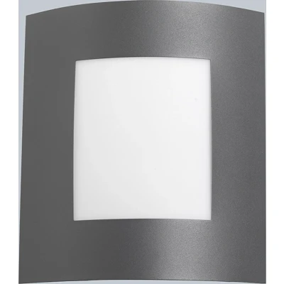 Afbeelding van QAZQA emmerald Moderne Wandlamp voor buiten 1 lichts D 90 mm Donkergrijs Buitenverlichting
