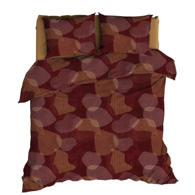 Afbeelding van Satin d&#039;Or Bionic Dekbedovertrek Extra breed 260x200/220 cm Magenta