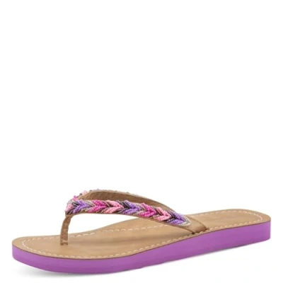 Afbeelding van Tamaris Teenslippers , zomerschoen, slippers, strandschoen in vlechtlook