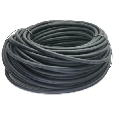 Afbeelding van ENECEN Rubberen bouwplaatskabel 230 V/16 A H07RN F 3 x 2,5 mm² zwart 5 m