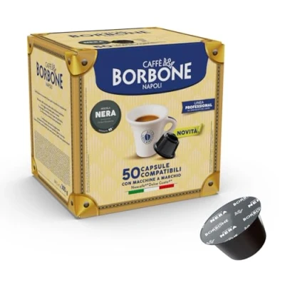 Afbeelding van Caffè Borbone Black Blend 50 capsules compatibel met Nescafè®* Dolce Gusto® machines