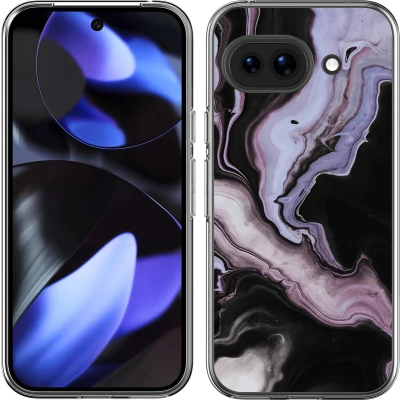 Afbeelding van Cazy Hoesje geschikt voor Google Pixel 9a Liquid Marble