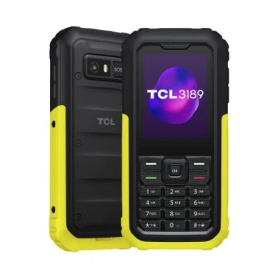 Afbeelding van TCL 3189 Rugged Phone 4G, waterdicht, schokbestendig IP68, 17 dagen looptijd, SOS knop, HD oproepen, led zaklamp, dual sim, geel (Illuminating Yellow), scherm 2,4 inch [Italië]