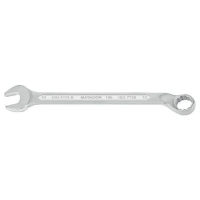 Afbeelding van MATADOR 0190 0100 ringsteeksleutel, gebogen, 10 mm