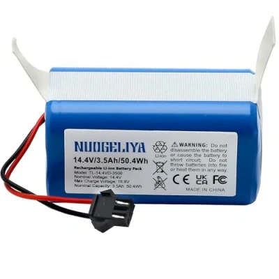 Afbeelding van voor Eufy RoboVac 11 11S MAX 12 15C 15T 30 35C Tesvor X500 Ecovacs Deebot N79 N79S DN622 en IKHOS S14 S15 reserveaccu 14,4 V 3000 mAh Li Ion