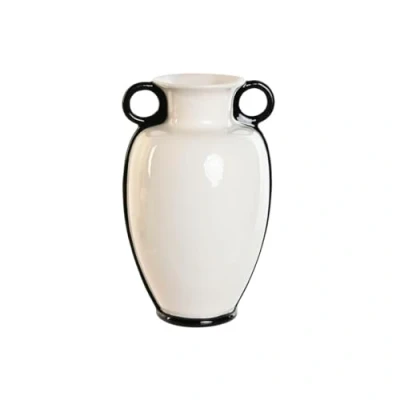 Afbeelding van Vaas Home ESPRIT Tweekleurig Keramisch Modern 16 x 15 26 cm