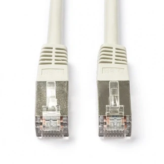 Afbeelding van Netwerkkabel Cat5e F/UTP 10 meter (100% koper, Grijs)