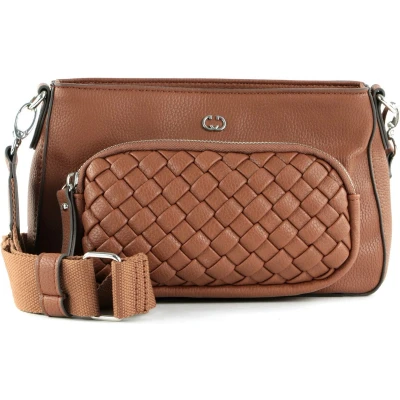 Afbeelding van GERRY WEBER Schoudertas Wave Shoulder Bag SHZ Cognac Bruine