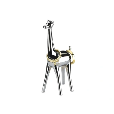 Afbeelding van Umbra ringhouder Zoola chroom Uitvoering Giraffe