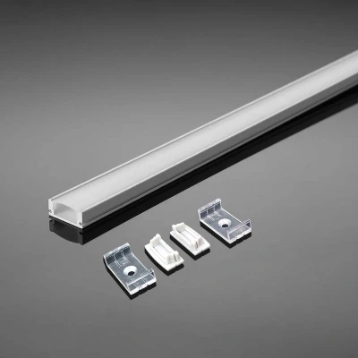 Afbeelding van V TAC VT 8108 W LED Stripverlichting Montageset Wit IP20 5 Jaar