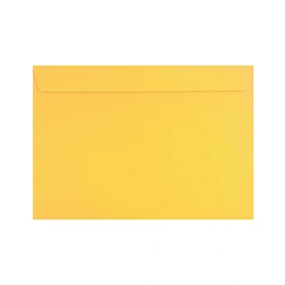 Afbeelding van Netuno 10 papieren enveloppen groot zonder venster geel DIN C4 229 x 324 mm 120g design grote papier elegant kleurrijke gekleurde letters hoge kwaliteit