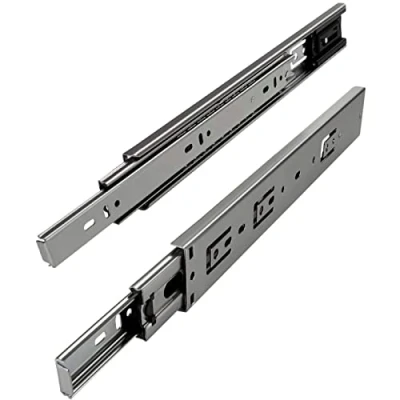 Afbeelding van SOTECH 3 paar volledig uittrekbare Ladegeleiders KV2 45 H45 L450 SE met zelfsluitende inrichting Hoogte mm Lengte 450 belastbaar tot kg