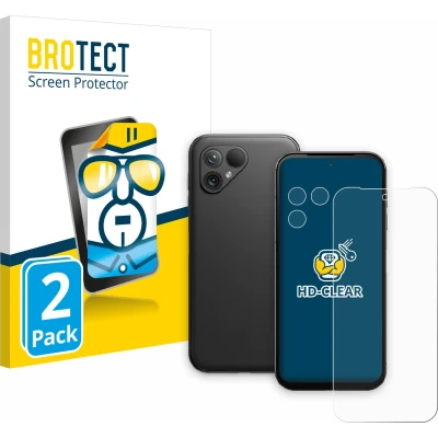 Afbeelding van BROTECT Screenprotector voor Fairphone 5 (Voor+Camera) Folie Beschermfolie transparant (2 Stuks)