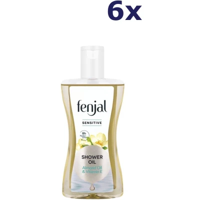Afbeelding van 6x Fenjal Sensitive Douche Olie 225 ml