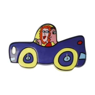 Afbeelding van Sleutelbord Fun Ride James Rizzi Pop Art