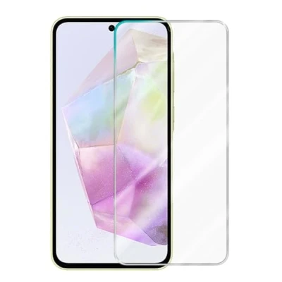 Afbeelding van Cadorabo 3x Screenprotector geschikt voor Samsung A35 Beschermende Pantser Film in Getemperd (Tempered) Display beschermend glas 9H hardheid met 3D Touch