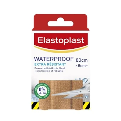 Afbeelding van Elastoplast Extra Resistent Waterdicht Verband 8 Stroken van 10 cm x 6