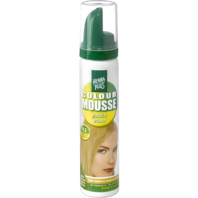 Afbeelding van Hennaplus Colour Mousse Golden Blond 8.3 75 Ml