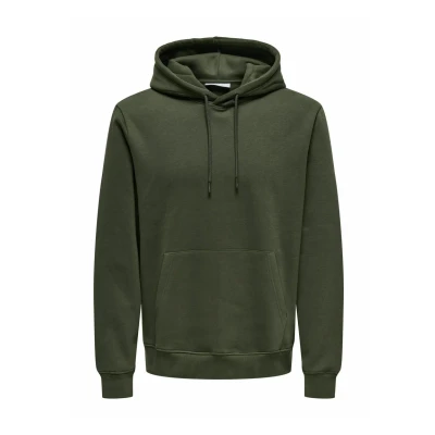 Afbeelding van Only &amp; Sons Connor Hoodie, Heren, Maat: Small, Rosin