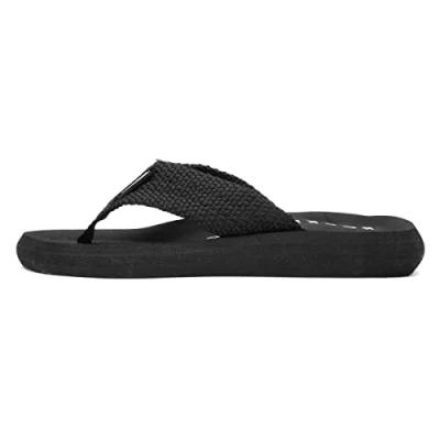 Afbeelding van Rocket Dog Adios Womens witte singelband Flip Flop, Zwart, 40 EU