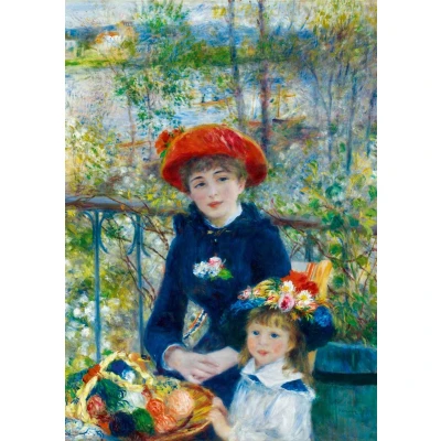 Afbeelding van Renoir Two Sisters (On the Terrace), 1881