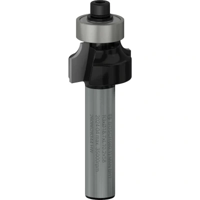 Afbeelding van Bosch Afrondprofielfrezen 8 mm schacht 3 radius 10,2 nuttige lengte 53 totale