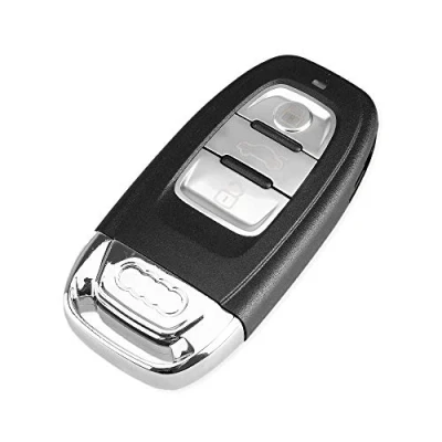 Afbeelding van kuyuansu Voor Audi A4l A3 A4 A5 A6 A8 Quattro Q5 Q7 Afstandsbediening Sleutel Shell Case HU66 Fob Vervanging Auto Smart Key 3 Knoppen