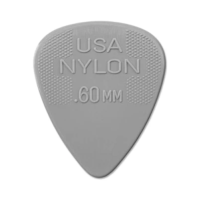 Afbeelding van Dunlop Nylon Standard .60 Plectrum 12 Pack Plectra
