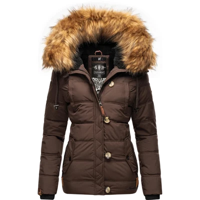Afbeelding van Navahoo ZOJA Winterjas, Dames, Maat: Large, Dark choco