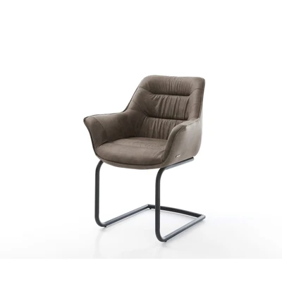 Afbeelding van sledemodel Kaira Flex rond zwart taupe vintage
