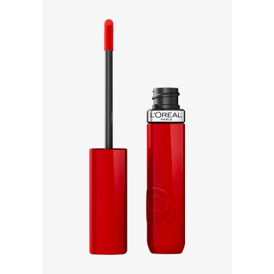 Afbeelding van L&#039;Oréal Paris Infaillible Laque Resistance 420 Le Rouge Lippenstift Lak glans finish Tot 16 uur* langhoudend 1 ST