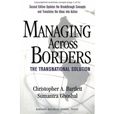 Afbeelding van Managing Across Borders