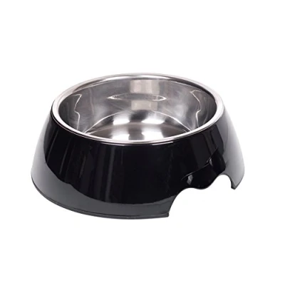 Afbeelding van Nobby eetbak Nobly melamine zwart 700 ml