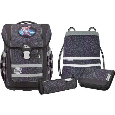Afbeelding van Mcneill ERGO Complete set 4 Teilig Schooltas voor kinderen, Maat: One Size, Tron