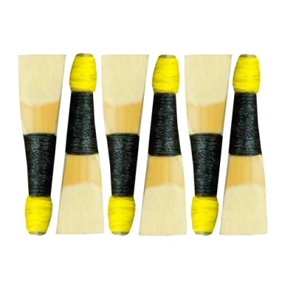 Afbeelding van House of Highland 77 Bagpipe Chanter riet 6 stuks Zwart