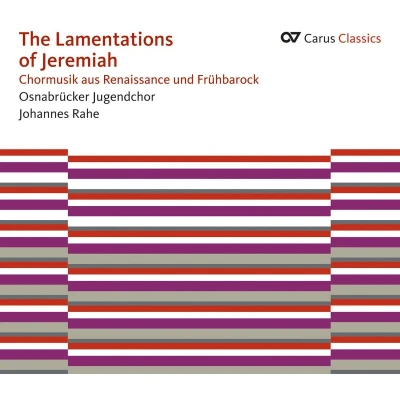 Afbeelding van Rahe &amp; Osnabrucker Jugendchor Lamentationes Ieremiae (CD)