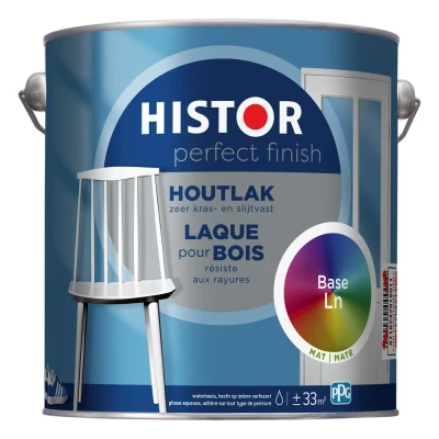 Afbeelding van Histor Perfect Finish Houtlak Mat Lak 2,5 liter Mengbaar