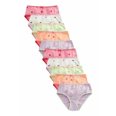 Afbeelding van Next 10 PACK Slip voor kinderen, Maat: 152, Multi