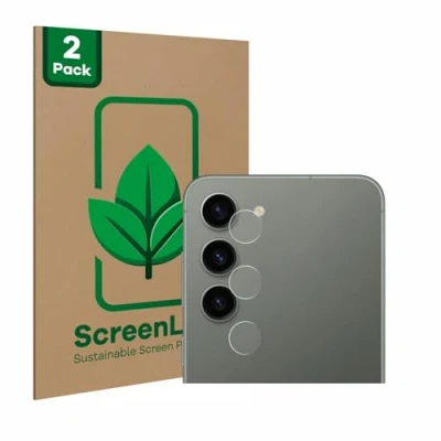 Afbeelding van ScreenLeaf Screenprotector voor Samsung Galaxy S23 (ALLEEN Camera Lens) Duurzame schermbescherming Folie Beschermfolie transparant (2 Stuks)