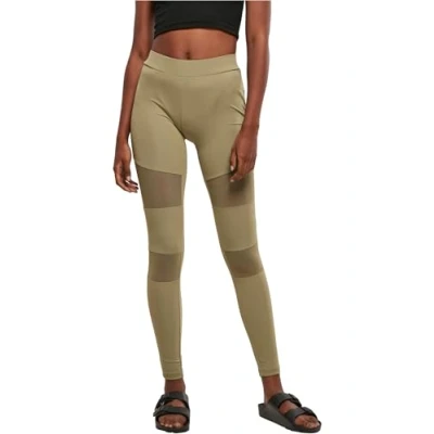 Afbeelding van Urban Classics Curvy TECH Legging, Dames, Maat: 5XL, Khaki