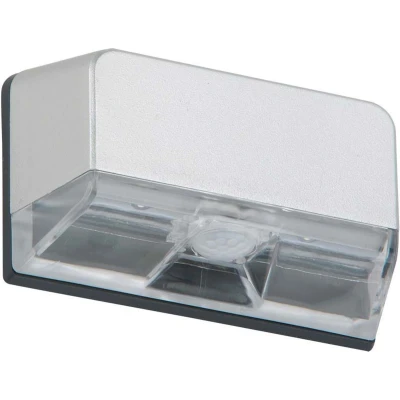 Afbeelding van BRILONER KNOB LED deurslotverlichting, 0,06 W, 4 lm, IP54, zilverkleurig, kunststof, 9 x 3 5,3 cm