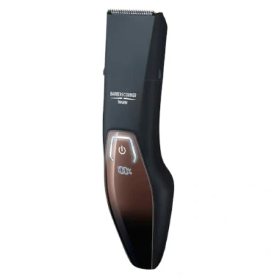 Afbeelding van Beurer HR 4000 Baardtrimmer 4 Opzetstukken RVS mesje titanium coating 10 Lengtes 1 27 mm Snelladen 60 min. Spatwaterdicht LED display Draadloos min./netvoeding Incl. adapter/borstel/olie/opbergzakje 3 Jaar garantie