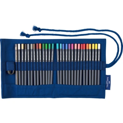 Afbeelding van Goldfaber Roletui potloden 27 kleurpotloden + 1 potlood 4B