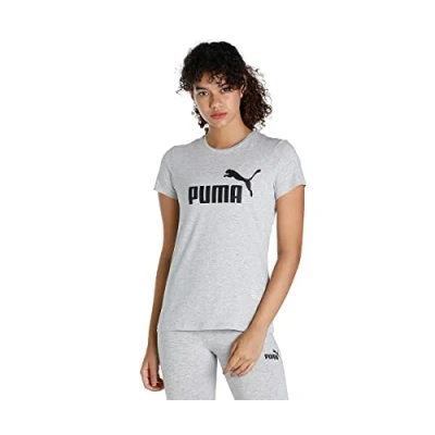 Afbeelding van Puma T shirt lichtgrijs melange
