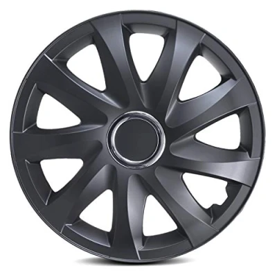 Afbeelding van NRM DRIFT wieldoppen 14&quot; Set van 4 stuks zwart