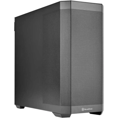 Afbeelding van SilverStone Technology SETA H2, uiterst veelzijdige werkstationbehuizing met hoge koelprestaties, zwart, SST SEH2 B