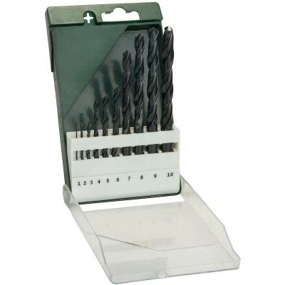 Afbeelding van Bosch Accessoires 10 Delige Metaalborenset HSS R Din 338 2609255030