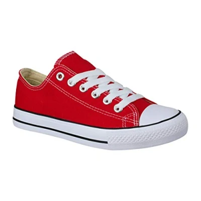 Afbeelding van Elara Unisex Sneaker Textielsneaker Lage Top Chunkyrayan 36 46 B YD3230 Rot 40