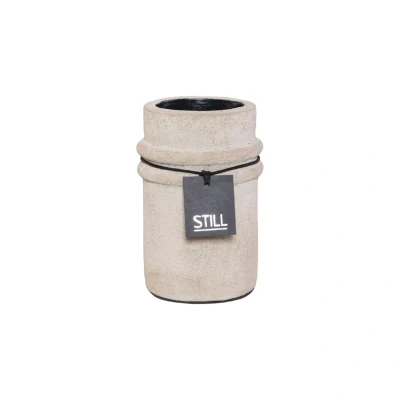 Afbeelding van STILL Vaas Bamboo Vase Ribbels Light 20 x 12 cm
